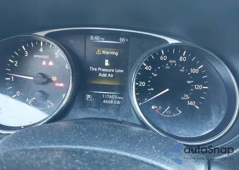 2015 Nissan Rogue Sv z USA, uszkodzony, nr VIN KNMAT2MT1FP517805